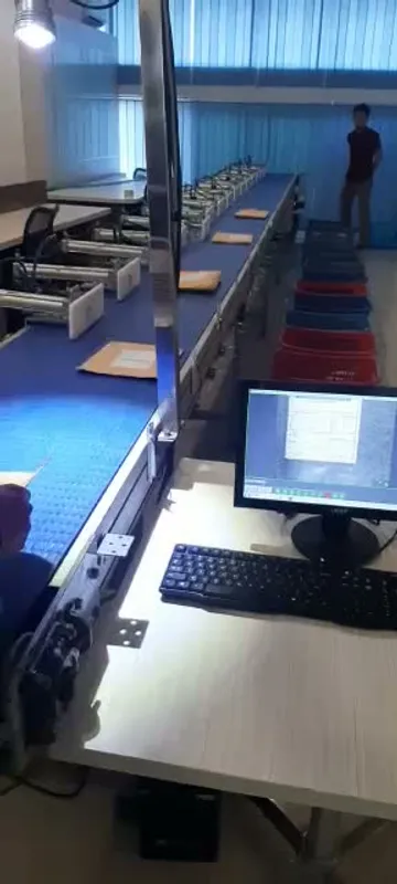 Barcode sorting paket